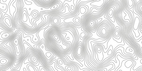 Topographic map background with geographic grid for hiking and mountain sport. luxury topographic wavy pattern and geographic grid map design. paper texture Imitation of a geographical map shades. © Abdur Rahman Safin 