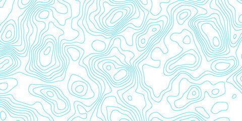 Topographic map background with geographic grid for hiking and mountain sport. luxury topographic wavy pattern and geographic grid map design. paper texture Imitation of a geographical map shades. © Abdur Rahman Safin 