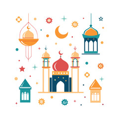 Fototapeta premium eid background