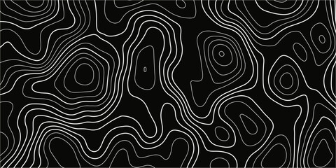 Fototapeta premium Topographic map background with geographic grid for hiking and mountain sport. luxury topographic wavy pattern and geographic grid map design. paper texture Imitation of a geographical map shades.