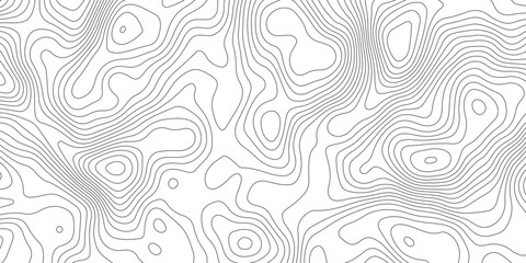 Fototapeta premium Topographic map background with geographic grid for hiking and mountain sport. luxury topographic wavy pattern and geographic grid map design. paper texture Imitation of a geographical map shades.