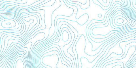 Topographic map background with geographic grid for hiking and mountain sport. luxury topographic wavy pattern and geographic grid map design. paper texture Imitation of a geographical map shades. © Abdur Rahman Safin 