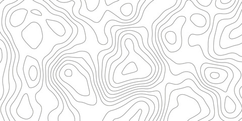 Fototapeta premium Topographic map background with geographic grid for hiking and mountain sport. luxury topographic wavy pattern and geographic grid map design. paper texture Imitation of a geographical map shades.