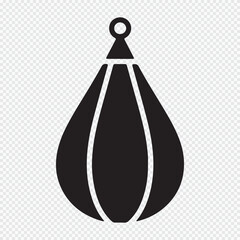 Punching Bag Boxing Training Icon