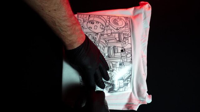 digital printing technology on textiles direct to film at home transferring an image from film to a t-shirt or fabric	