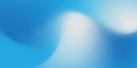 Abstract soft gradient background with flowing organic shapes, smooth transitions between light cyan, sky blue, and turquoise tones. Eps10