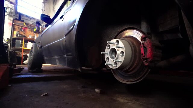 spacers for expanding the wheelbase of a car