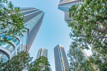 東京のベイエリアのタワーマンション