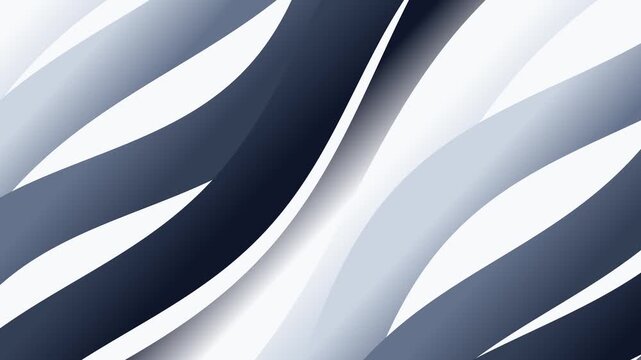 motion linear Horizontal Abstract wavy lines background animation with gradient effect