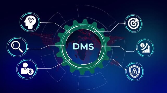 DMS Document Management System Concept for Digital Business Technology and Network