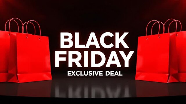 Black Friday Shopping Bags Exclusive Deal.
