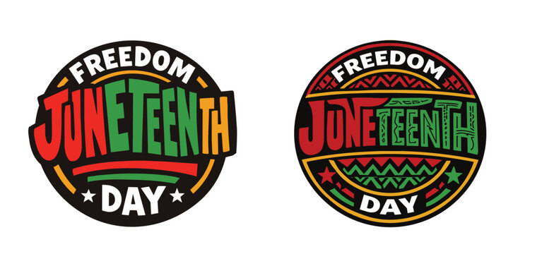 Juneteenth Day Heritage Seal Logo,  Juneteenth Day 2026