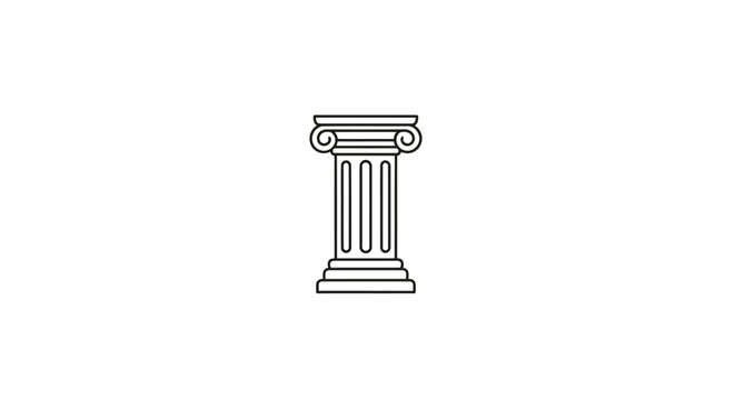 Detailed illustration of a column.