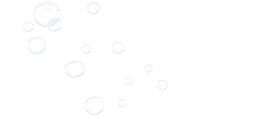 Light transparent soap air bubbles with soft pink tones isolated on transparent PNG background. Bubble overlay for photo editing and gentle design effects.