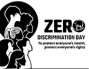 Obraz premium Zero discrimination day 