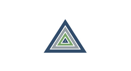 Geometric Triangle Shape Design Element.