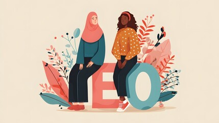 Zero Discrimination Day creative illustration promoting equal treatment