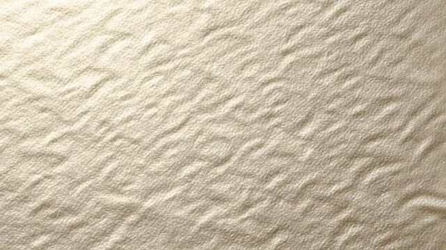 Closeup of textured white surface background.