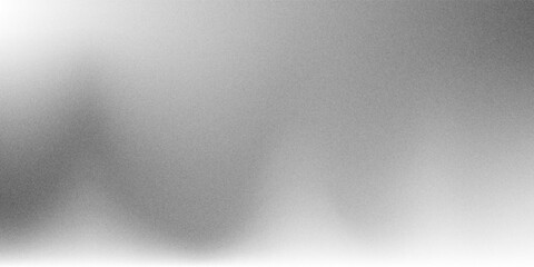 Grey gradient grain texture background gray black white monochrome smooth grainy backdrop design copy space © Iflah