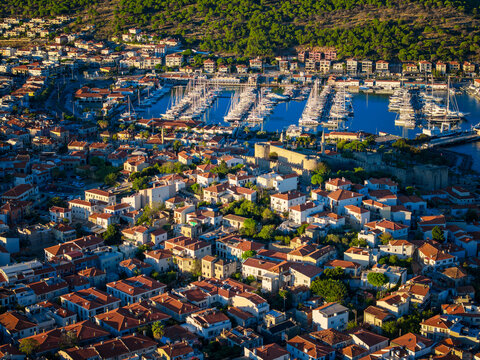 Cesme Turkey: Town Views with the Historic Castle