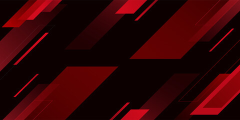 Futuristic digital neon motion lines technology background. glowing Red lines. Modern creative trendy design in vector illustration