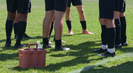 L'entrainement au football © ALAIN VERMEULEN
