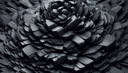 Black Basalt with Fine Texture and Gloss