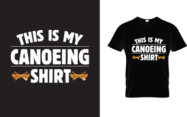 This Is My Canoeing Shirt