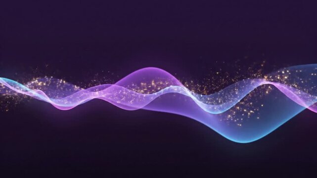 abstract blue wave background