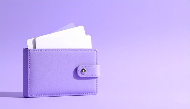 Premium leather wallet with cards and cash showcased in a close-up view highlighting the texture and stitching details