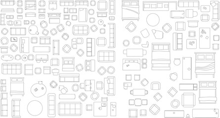 Obraz premium Isolated blueprint technical drawing on transparent background