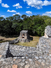 Ek Balam, Mayan Archaeological Site, Yucat&aacute;n, Mexico. 