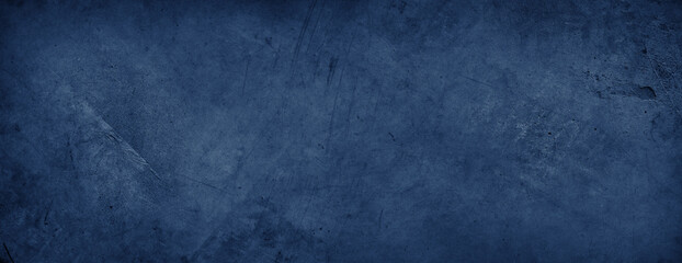 Blue textured concrete wall background