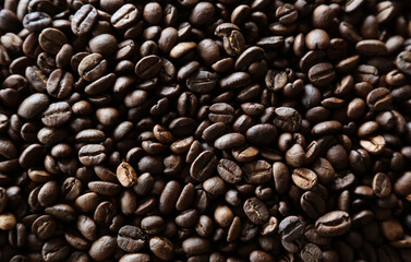 Roasted coffee beans