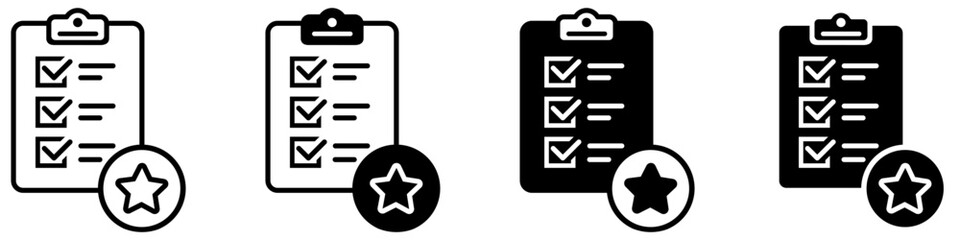 Reward vector set. premium Illustration sign collection.  prize symbol. trophy logo.