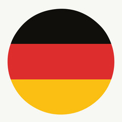 Germany Flag Circle Icon
