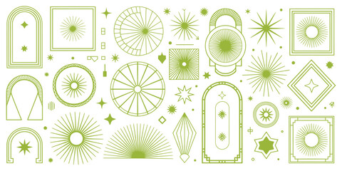 Irish Celtic vector corners design set, braided frame patterns with intricate knotwork ornaments, decorative border elements for greeting cards and invitations, traditional heritage style © MSTMOMENA