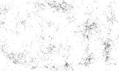 Vintage Style Dust Grain Texture with Abstract Dirt Overlay on White Background.