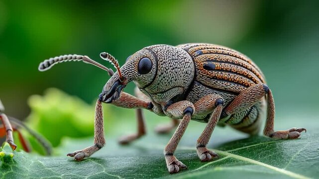 close-up weevil