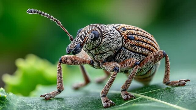 close-up weevil