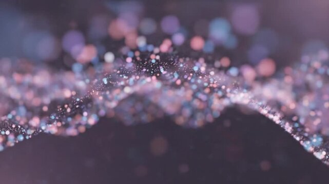 amethyst crystals on a purple background