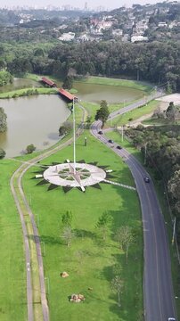 Curitiba Brazil. Tingui Park At Curitiba In Parana Brazil. State Park Landscape. Tourism Travel. Nature Park. Tingui Park At Curitiba In Parana Brazil. Botanical Scenery.