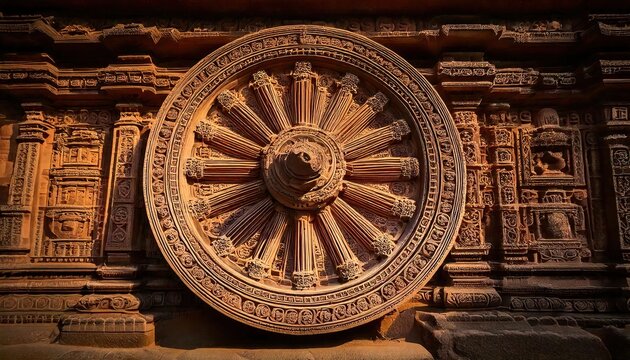Konark Sun Temple Chariot Wheels &ndash; Ancient Carvings and Dramatic Architecture