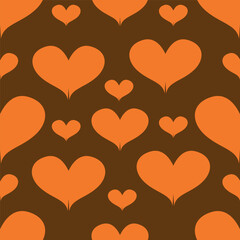 seamless pattern with hearts