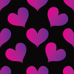pink hearts background