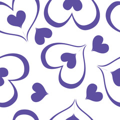 valentine day, valentine seamless pattern with hearts design for fabric, cotton, wallpaper, satin, carpet.
