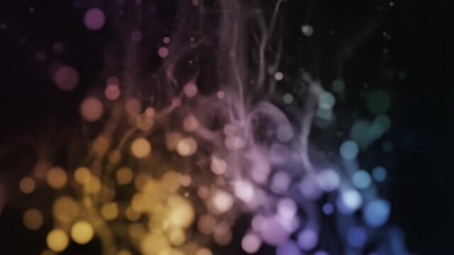 abstract background of colorful lights