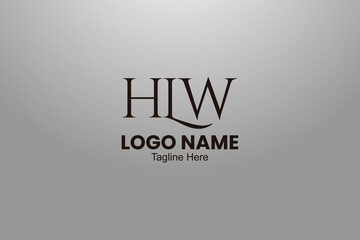 HLW monogram logo