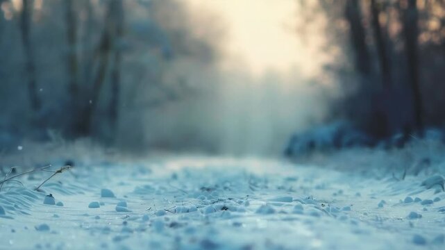 The winter forest, shrouded in fog and covered with frost, creates an atmosphere of mystery &mdash; suitable as an atmospheric backdrop for art projects or meditative practices.
