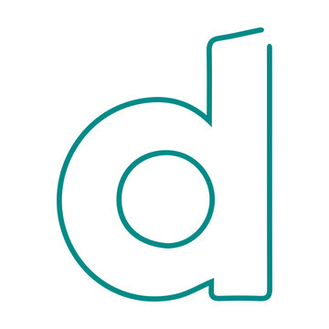 Blue d line icon.svg